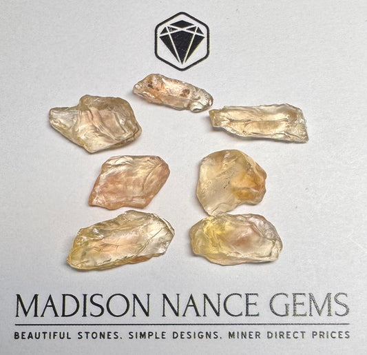 Oregon Sunstone, Facet Grade Rough, Pink 32.39 cts.