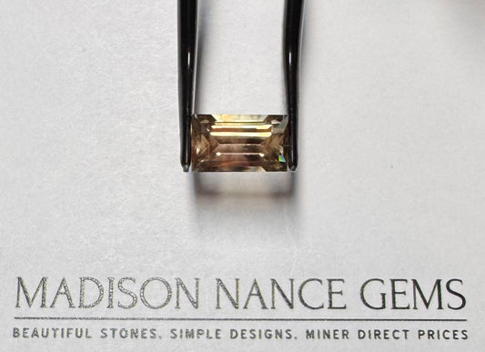 Oregon Sunstone, Cut Mystique Baguette, 4.53 cts.