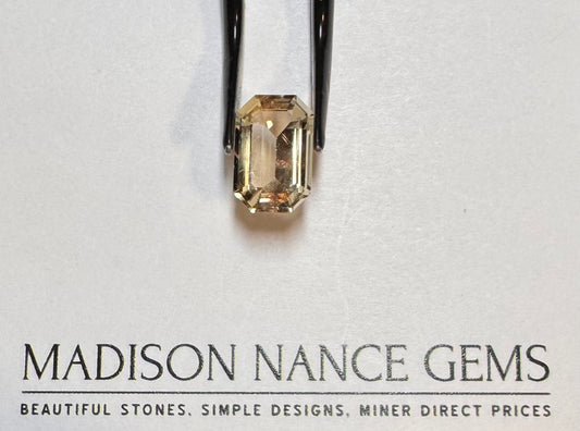 Oregon Sunstone, Cut Pink Emerald, 4.46 cts.
