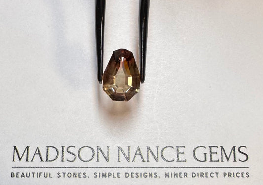 Oregon Sunstone, Cut Watermelon Pear, 3.36 cts.