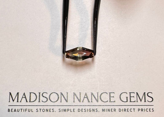 Oregon Sunstone, Cut Watermelon Diamond, 1.61 cts.